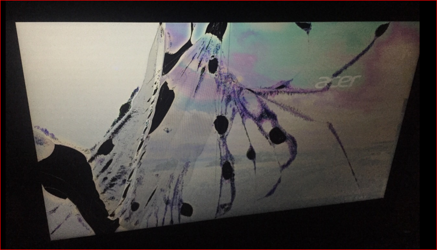 cracked acer laptop screen cracked acer laptop screen