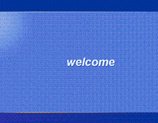 windows xp welcome screen